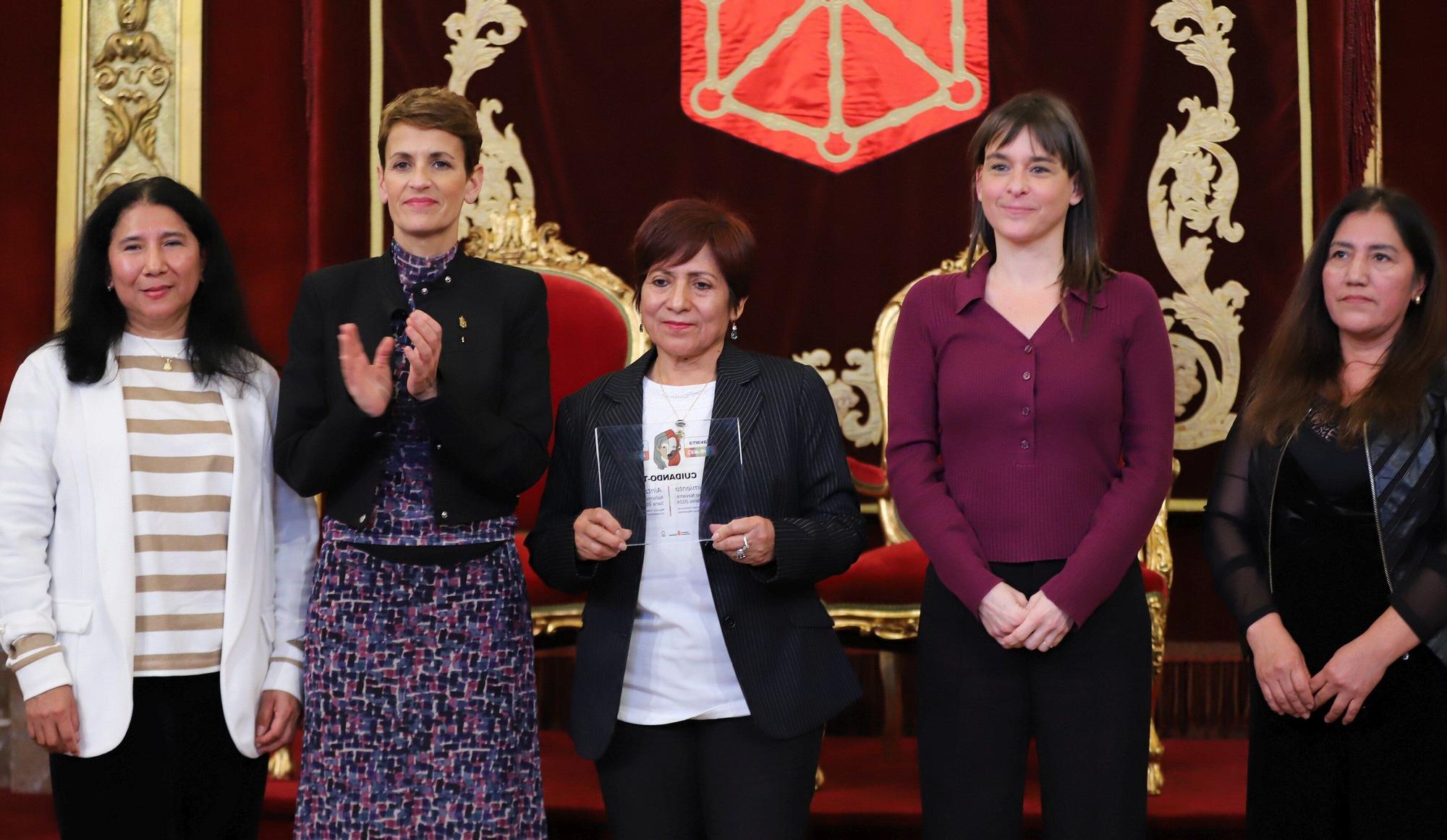 Reconocimiento de la Comunidad Foral de Navarra a CUIDANDO-T